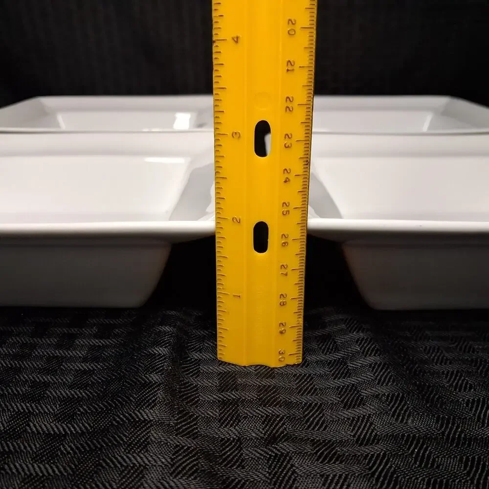 Pottery Barn Great White Square Bowls 7⅜